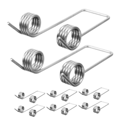 OFFSCH 8 Stück Teiliges Torsionsfedern aus Edelstahl für Mülltonnen deckel Ersatzfedern für Mülleimer mechanismus Robust und Korrosionsbeständig für Haushalt und Büro Einfache OFFSCH 8 Stück Teiliges Torsionsfedern aus Edelstahl für Mülltonnen deckel Ersatzfedern für Mülleimer mechanismus Robust und Korrosionsbeständig für Haushalt und Büro Einfache von OFFSCH