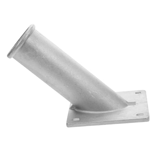 OFFSCH Aluminium Fahnenmast Halterung Wetterfeste Leichte und Stabile Außenecke für Hauswand Garten Balkon Robuster Fahnenmast Sockel für Draußen von OFFSCH