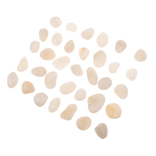 OFFSCH Aquarium Steine Weiß Glänzend Polierte Kieselsteine Fischbecken Dekor Garten Landschaftssteine Terrariensteine Natürliche Aquarien Deko OFFSCH Aquarium Steine Weiß Glänzend Polierte Kieselsteine Fischbecken Dekor Garten Landschaftssteine Terrariensteine Natürliche Aquarien Deko von OFFSCH