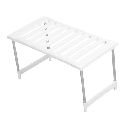 OFFSCH Ausziehbares Mikrowellen Regal Verstellbar Küchenarbeitsplatte Organizer Platzsparend Vielseitig Erweiterbar für Mikrowelle und Ofen Küchenaufbewahrung von OFFSCH