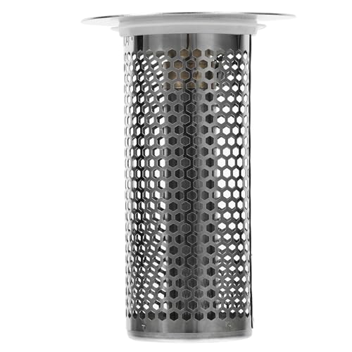 OFFSCH Badezimmer Waschbecken Stoppersystem mit Haarfänger aus Abflusssieb für Waschbecken und Dusche Geruchs und Verstopfungsfreies Design Geeignet für Küche und Bad von OFFSCH