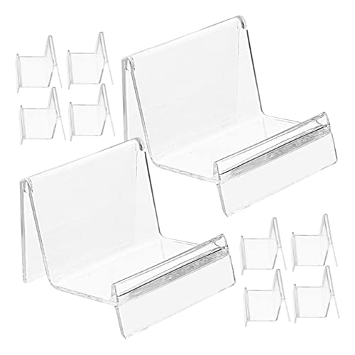 OFFSCH 10stücke Durchsichtiger Geldbörsenständer Geldbörsen-präsentationsständer Transparenter Halter Einlagiger Ständer Tisch-präsentationsständer Geldbörsen-organizer Lagerung OFFSCH 10stücke Durchsichtiger Geldbörsenständer Geldbörsen-präsentationsständer Transparenter Halter Einlagiger Ständer Tisch-präsentationsständer Geldbörsen-organizer Lagerung von OFFSCH