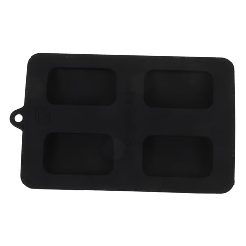 OFFSCH Brotbackautomaten Zubehör Schutz Silikonabdeckung Fettdicht Transparent Brotbackautomat Toasterdeckel Schutzdeckel Für Toaster Silica Gel Schwarz von OFFSCH