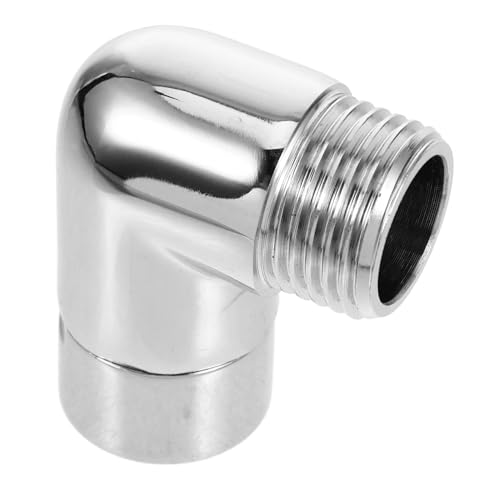OFFSCH Duschkopf Adapter Kupfer Anschlusswinkel mit Drehgelenk Langlebiger Verchromter Brauseverbinder für Handbrause Robust und Wiederverwendbar Komfortable Dusche Zubehör von OFFSCH