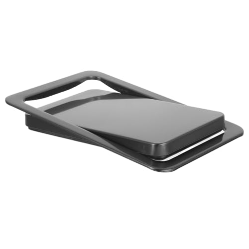 OFFSCH Edelstahl Abdeckklappe für Müllbehälter Eingelassener Schwenkdeckel mit Sicherem Sitz Reinigungsfreundlich Recessed Waste Bin Cover für Küche und Badezimmer Arbeitsplattenmontage OFFSCH Edelstahl Abdeckklappe für Müllbehälter Eingelassener Schwenkdeckel mit Sicherem Sitz Reinigungsfreundlich Recessed Waste Bin Cover für Küche und Badezimmer Arbeitsplattenmontage von OFFSCH