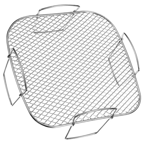 OFFSCH Edelstahl Airfryer Grillrost Hitzebeständig Multifunktional für Heißluftfritteuse Küche Stabil Langlebig Geeignet zum Grillen Dörren Backen OFFSCH Edelstahl Airfryer Grillrost Hitzebeständig Multifunktional für Heißluftfritteuse Küche Stabil Langlebig Geeignet zum Grillen Dörren Backen von OFFSCH