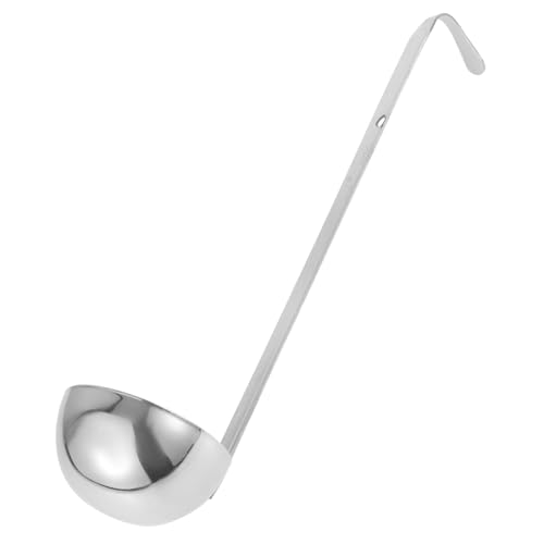 OFFSCH Edelstahl Suppenkelle mit Haken Servierlöffel für Restaurant und Buffet Robust Poliert Vielseitige Schöpfkelle für Suppe Sauce und Speisenteilung Spülmaschinengeeignet OFFSCH Edelstahl Suppenkelle mit Haken Servierlöffel für Restaurant und Buffet Robust Poliert Vielseitige Schöpfkelle für Suppe Sauce und Speisenteilung Spülmaschinengeeignet von OFFSCH