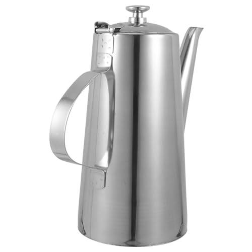 OFFSCH Edelstahl Teebereiter Langer Ausguss Ergonomischer Griff für Losen Tee Kräuter und Kaffee Hitzebeständig Kompakt und Leicht zu Reinigen für Zuhause und Teezubereitung OFFSCH Edelstahl Teebereiter Langer Ausguss Ergonomischer Griff für Losen Tee Kräuter und Kaffee Hitzebeständig Kompakt und Leicht zu Reinigen für Zuhause und Teezubereitung von OFFSCH