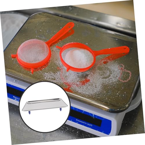 OFFSCH Elektronische Wiegeschale für Waagen Stabile Metall wägeplatte mit Kunststofffüßen Einfache Montage Einsetzbar für Handels Plattformwaagen OFFSCH Elektronische Wiegeschale für Waagen Stabile Metall wägeplatte mit Kunststofffüßen Einfache Montage Einsetzbar für Handels Plattformwaagen von OFFSCH