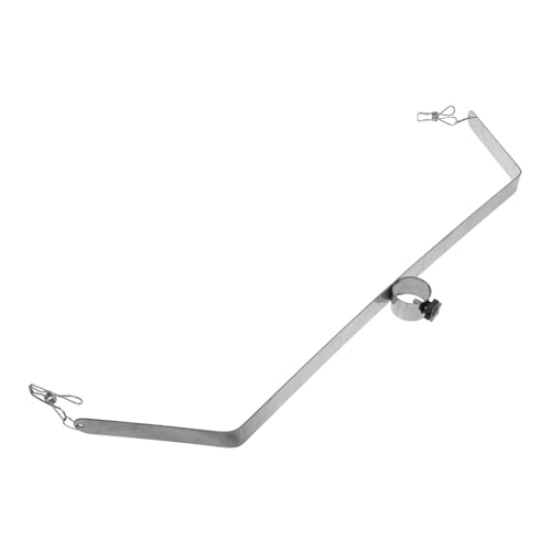 OFFSCH Fahnenmast Ständer Höhenverstellbar Stabiler Bodenhalter Fahnenmast Zubehör für Sichere Innenflaggenbefestigung von OFFSCH