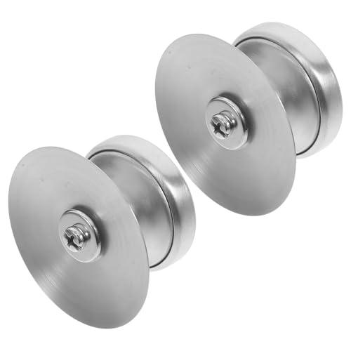 OFFSCH Universal-topfdeckelgriffe Pfannendeckel-ersatzabdeckung Kochgeschirr-deckelknopf Hitzebeständiger Topfdeckelhalter 2-teiliges Set von OFFSCH