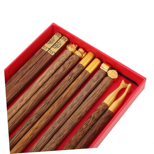 OFFSCH Handgefertigte Holz Essstäbchen aus Hartholz Wiederverwendbar Chinesisch-japanischer Stil Natürliche Holztabletts mit Eleganter Geschenkbox für Zuhause Reisen Picknick und Camping OFFSCH Handgefertigte Holz Essstäbchen aus Hartholz Wiederverwendbar Chinesisch-japanischer Stil Natürliche Holztabletts mit Eleganter Geschenkbox für Zuhause Reisen Picknick und Camping von OFFSCH