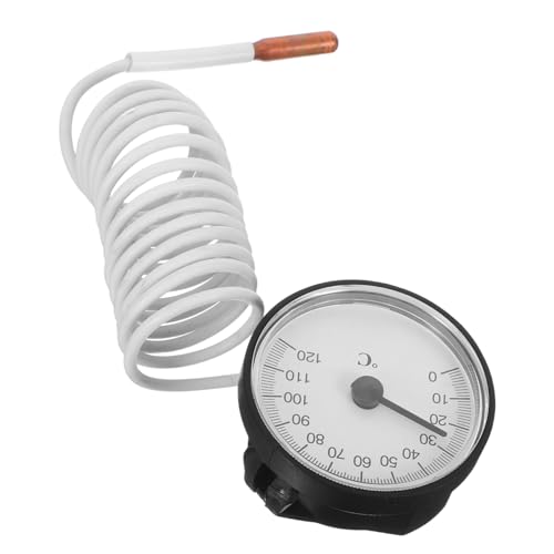 OFFSCH Hochpräzises Raumthermometer mit Kapillarrohr und Flüssigkeitsanzeige Zuverlässige Temperaturmessung für Innenbereiche Handlich Tragbar und Präzise mit Sondenfühler OFFSCH Hochpräzises Raumthermometer mit Kapillarrohr und Flüssigkeitsanzeige Zuverlässige Temperaturmessung für Innenbereiche Handlich Tragbar und Präzise mit Sondenfühler von OFFSCH