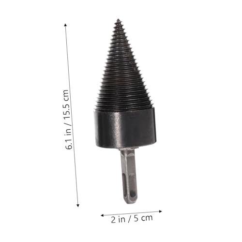 OFFSCH Holzspalter Bohrer Feuerholz Drill Bit mit Tiefgewinde für Einfache Spaltung von Brennholz Langlebiges Holzspaltwerkzeug zur Effizienten Holztrennung Kompatibel mit OFFSCH Holzspalter Bohrer Feuerholz Drill Bit mit Tiefgewinde für Einfache Spaltung von Brennholz Langlebiges Holzspaltwerkzeug zur Effizienten Holztrennung Kompatibel mit von OFFSCH