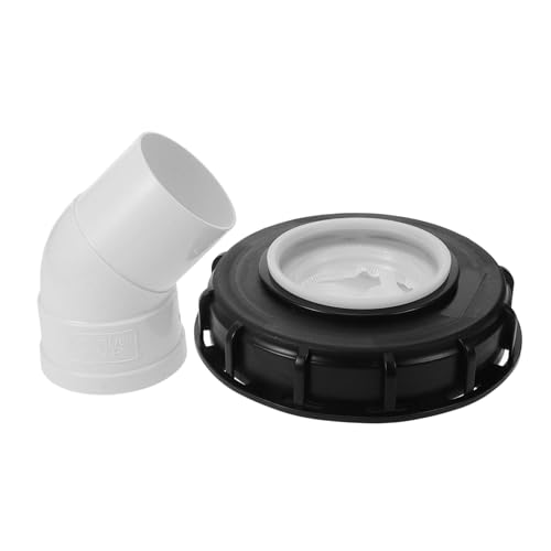 OFFSCH IBC Regenwassertank Deckel mit Filter Abnehmbarer Deckel für IBC Tonnenfass Einfach zu Reinigender Abdeckung Kompatibel mit Meisten Wassertanks Effiziente Filtration für Sauberes von OFFSCH