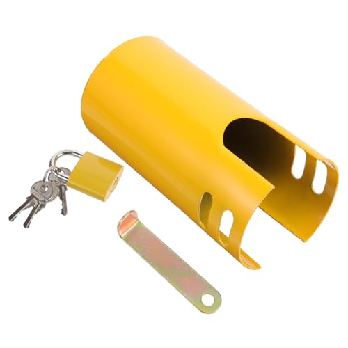 OFFSCH Kindersicheres Abschließbares Outdoor Wasserhahnschloss in Gelb Robustes Einfach zu Installierendes Schutzcover für Garten und Außenbereich Diebstahlschutz und Kinderschutz OFFSCH Kindersicheres Abschließbares Outdoor Wasserhahnschloss in Gelb Robustes Einfach zu Installierendes Schutzcover für Garten und Außenbereich Diebstahlschutz und Kinderschutz von OFFSCH