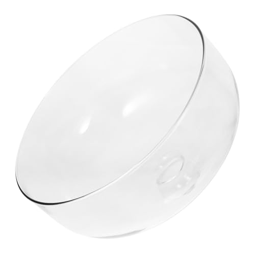 OFFSCH Klarer Glasschutz Haube Höhe Lebensmittelecht Staubschutz Abdeckung für Kuchen Dessert Obst Haushalt Food Cover von OFFSCH