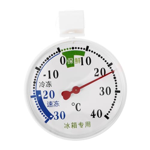 OFFSCH Kühlschrank Thermometer mit Saugnapf Digitales Temperaturmessgerät mit Präzisen Sensoren für Gefrierschrank und Kühlraum Einfach zu Befestigen für Haushalt und Industrie OFFSCH Kühlschrank Thermometer mit Saugnapf Digitales Temperaturmessgerät mit Präzisen Sensoren für Gefrierschrank und Kühlraum Einfach zu Befestigen für Haushalt und Industrie von OFFSCH