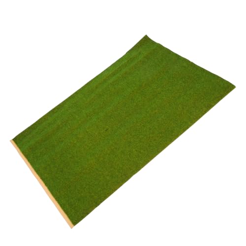 OFFSCH Künstlicher Gras Teppich für Outdoor DIY Modellbau und Landschaftsbau Langlebige Realistische Matte für Balkon Garten Bastelprojekte von OFFSCH