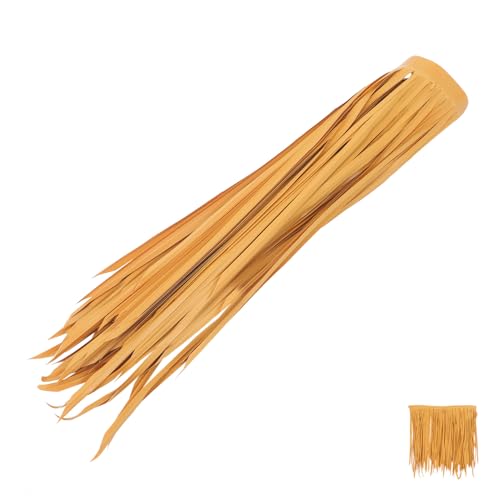 OFFSCH Künstliches Strohdach Wetterfest Dekoratives Stroh Dach für Garten Pavillon Terrassen Deko Geeignet Rustikal Natürliche Optik Pflegeleicht Langlebig von OFFSCH