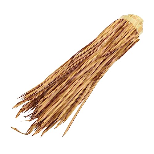 OFFSCH Künstliches Tiki Strohdach PE Wasserfest Feuerhemmend Dekorativ für Garten Terrasse Pavillon Tropisches Flair Pflegeleicht Wetterbeständig Saisonal Nutzbar von OFFSCH