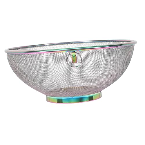 OFFSCH Reiswaschschüssel Mit Sieb Aus Siebschale Für Kochen Abtropffläche Zum Reinigen Von Obst Und Gemüse Metallsieb OFFSCH Reiswaschschüssel Mit Sieb Aus Siebschale Für Kochen Abtropffläche Zum Reinigen Von Obst Und Gemüse Metallsieb von OFFSCH