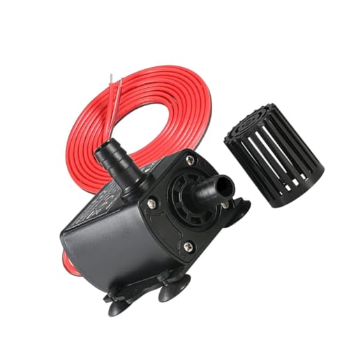 OFFSCH Mini Dc Bürstenlose Wasserpumpe für Aquarium und Teich Tauchpumpe mit Einstellbarem Wasserdurchfluss Leise und Energieeffizient für Kühlung und Zirkulation von OFFSCH