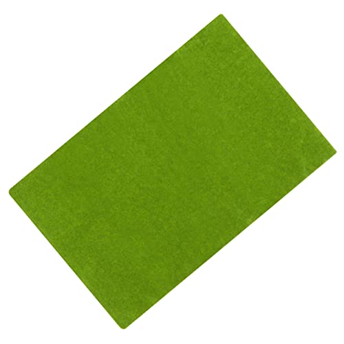 OFFSCH Modellrasenpapier Tisch Gras Künstlich Modellgras Grasmatte Für Modelleisenbahnen Modelleisenbahn Gras Hobby Kunstrasenfliesen Gebäude Grasteppich Im Freien Modell Rasen Green von OFFSCH