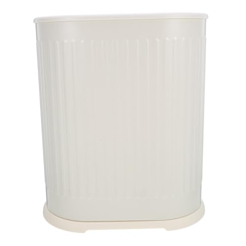 OFFSCH Moderner Mülleimer mit Druckdeckel Kompakter Kunststoff-abfalleimer für Büro Küche Schlafzimmer und Bad Platzsparend Geruchsdicht Einfach zu Reinigen Vielseitig Einsetzbar OFFSCH Moderner Mülleimer mit Druckdeckel Kompakter Kunststoff-abfalleimer für Büro Küche Schlafzimmer und Bad Platzsparend Geruchsdicht Einfach zu Reinigen Vielseitig Einsetzbar von OFFSCH