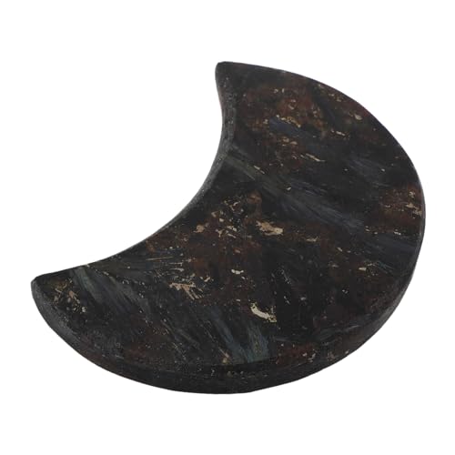 OFFSCH Mondförmige Kristallsteindeckoration Robustes Crystal Adornment Filigrane Handwerkskunst Romantisches Wohnaccessoire für Tisch und Bürodekoration von OFFSCH
