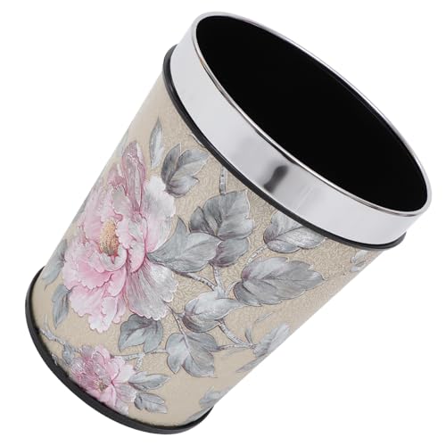OFFSCH Mülleimer Retro Vintage Haushalts-mülleimer Abfalleimer Küchen-mülleimer Badezimmer-mülleimer Schlafzimmer-mülleimer Büro-mülleimer Mülleimer OFFSCH Mülleimer Retro Vintage Haushalts-mülleimer Abfalleimer Küchen-mülleimer Badezimmer-mülleimer Schlafzimmer-mülleimer Büro-mülleimer Mülleimer von OFFSCH