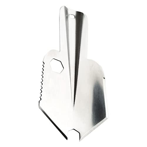 OFFSCH Multifunktionale Gartenschaufel aus Robustem Metall Leichter Handspaten zum Pflanzen Umpflanzen Jäten und Auflockern der Blumenerde Kompakt und Langlebig für Gartenarbeit und von OFFSCH