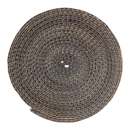 OFFSCH Ofendichtband Selbstklebend Hitzebeständig Ofendichtung Kamin Dichtschnur für Granulatöfen und Hochtemperaturgeräte Einfache Installation OFFSCH Ofendichtband Selbstklebend Hitzebeständig Ofendichtung Kamin Dichtschnur für Granulatöfen und Hochtemperaturgeräte Einfache Installation von OFFSCH