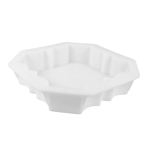 OFFSCH Pflastersteinform Material Wiederverwendbare Gartenform für Diy Projekte für Gehwege und Gartenumrandungen Einfache Handhabung und Robustes Design von OFFSCH