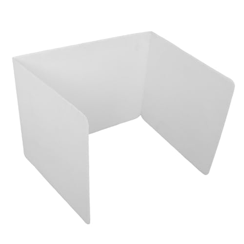 OFFSCH Plastic Desk Partition Panel Reusable Trifold Study Carrel Divider Hygiene-friendly Privacy Shield For Student Desks Adjustable Classroom Table Barrier Visual Exam Protection For von OFFSCH