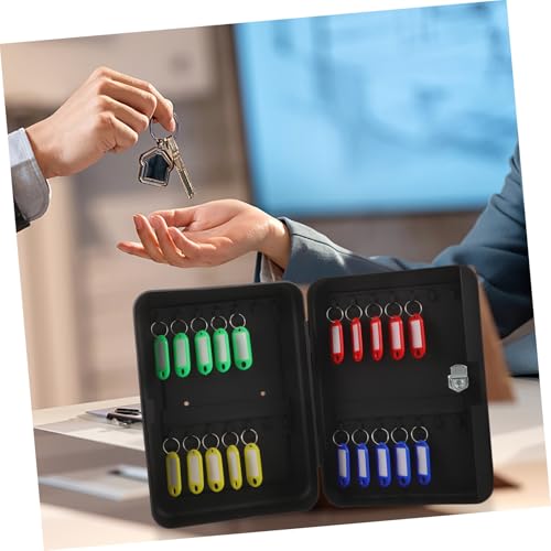 OFFSCH Schlüsselkasten Wandmontage mit Schloss Großer Schlüsselaufbewahrungsschrank Sichere Metallbox für Büro Zuhause und Immobilienverwaltung Zuverlässiger Schutz vor Diebstahl und OFFSCH Schlüsselkasten Wandmontage mit Schloss Großer Schlüsselaufbewahrungsschrank Sichere Metallbox für Büro Zuhause und Immobilienverwaltung Zuverlässiger Schutz vor Diebstahl und von OFFSCH