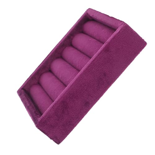 OFFSCH Schmuck-organizer Tray aus Weichem Lint Stilvoller Rings Holder Display Tray zur Sicheren Aufbewahrung und Präsentation von Ringen und Ohrringen Kompakt und Tragbar für Unterwegs OFFSCH Schmuck-organizer Tray aus Weichem Lint Stilvoller Rings Holder Display Tray zur Sicheren Aufbewahrung und Präsentation von Ringen und Ohrringen Kompakt und Tragbar für Unterwegs von OFFSCH