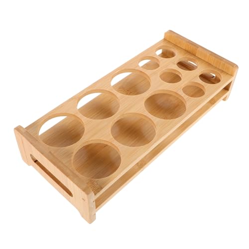 OFFSCH Schnapsglas Halter Shotglas Serviertablett Aus Holz Robust Für Bar Party Zuhause Rv Whisky Glas Display Organizer von OFFSCH