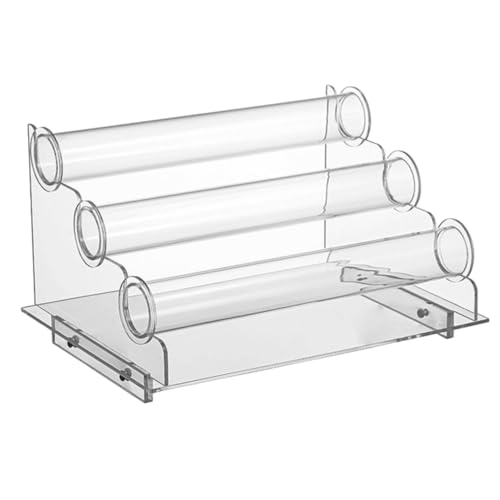 OFFSCH Transparenter Stufiger Schmuckständer Armbandhalter mit Stabilem Design für Armbänder Uhren Haarbänder Praktischer Organizer für Schmuckaufbewahrung und Ansprechende Präsentation von OFFSCH