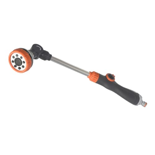 OFFSCH Verstellbare Sprühdüse Gartenschlauch Leichter Langstieliger Wassersprühkopf für Gartenbewässerung Reinigung und Autowäsche Installieren und Vielseitig Einsetzbar OFFSCH Verstellbare Sprühdüse Gartenschlauch Leichter Langstieliger Wassersprühkopf für Gartenbewässerung Reinigung und Autowäsche Installieren und Vielseitig Einsetzbar von OFFSCH