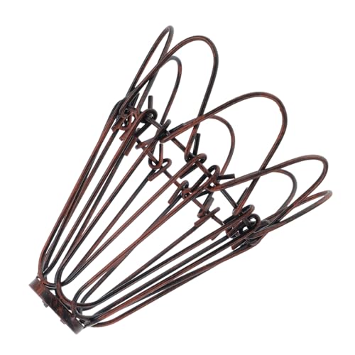 OFFSCH Vintage Lampenschirm aus Stabilem Eisen draht Dekorativer Metall käfig im Retro stil Vielseitig für Esszimmer Veranda Wohnzimmer Stilvolle Pendelleuchte Ersatzschirm Nostalgische von OFFSCH