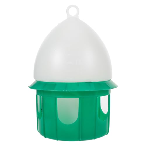 OFFSCH Wasserspender für Vögel Dickes Kunststoff Wasserbehälter für Tauben Wellensittiche Papageien Käfigspender Transparent Langlebig von OFFSCH