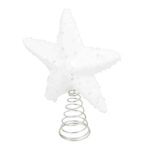 OFFSCH Weihnachtsbaumspitze Stern Dekorativer Christbaumstern Leicht Und Stabil Für Weihnachtsbaumdekoration Für Festliche Anlässe Und Heimdekoration von OFFSCH
