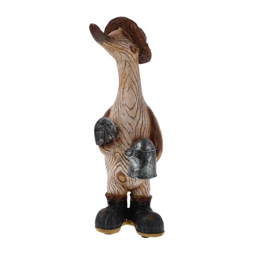 OFFSCH Wetterfeste Resin Enten Skulptur für Garten und Langlebige Gartenente Figur Wetterbeständige Dekoration für Terrasse Vorgarten Balkon und Zaun OFFSCH Wetterfeste Resin Enten Skulptur für Garten und Langlebige Gartenente Figur Wetterbeständige Dekoration für Terrasse Vorgarten Balkon und Zaun von OFFSCH