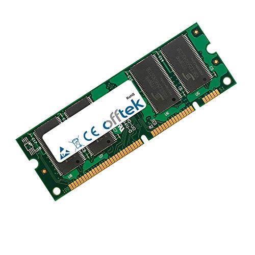 OFFTEK 128MB Ersatz Arbeitsspeicher RAM Memory für HP-Compaq Laserjet 2420d (PC2100) Drucker-Speicher von OFFTEK