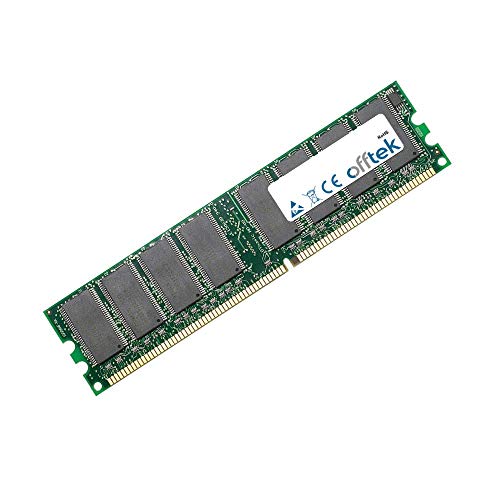 OFFTEK 1GB Ersatz Arbeitsspeicher RAM Memory für Abit SI-Ns60 (PC2700 - Non-ECC) Hauptplatinen-Speicher von OFFTEK