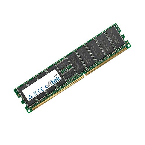 OFFTEK 1GB Ersatz Arbeitsspeicher RAM Memory für Evesham Pedestal Service Silveredge 500CW SCSI (PC2100 - Reg) Großrechner/Server-Speicher von OFFTEK