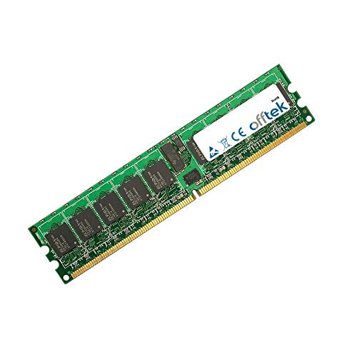 OFFTEK 1GB Kit (2x512MB Modul) Ersatz Arbeitsspeicher RAM Memory für IBM-Lenovo System x3455 (7986-xxx) (DDR2-5300 - Reg) Großrechner/Server-Speicher von OFFTEK