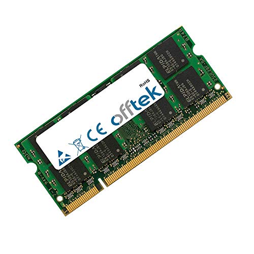 OFFTEK 1GB RAM Memory 200 Pin DDR2 SoDimm - 1.8v - PC2-4200 (533Mhz) - Non-ECC von OFFTEK