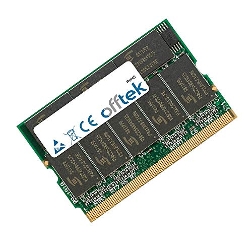 OFFTEK 512MB Ersatz Arbeitsspeicher RAM Memory für Fujitsu-Siemens FMV Biblo LOOX T T50H (PC2700 - Non-ECC) Laptop-Speicher von OFFTEK
